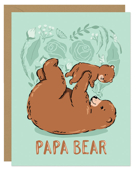 PAPA BEAR CARD